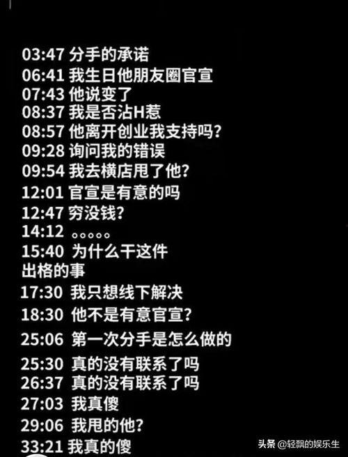 辰飞爆料微博最新动态,揭秘娱乐圈惊人内幕！